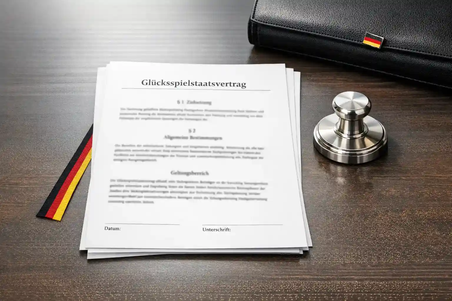 Der deutsche Glücksspielstaatsvertrag 2021 als offizielles Dokument